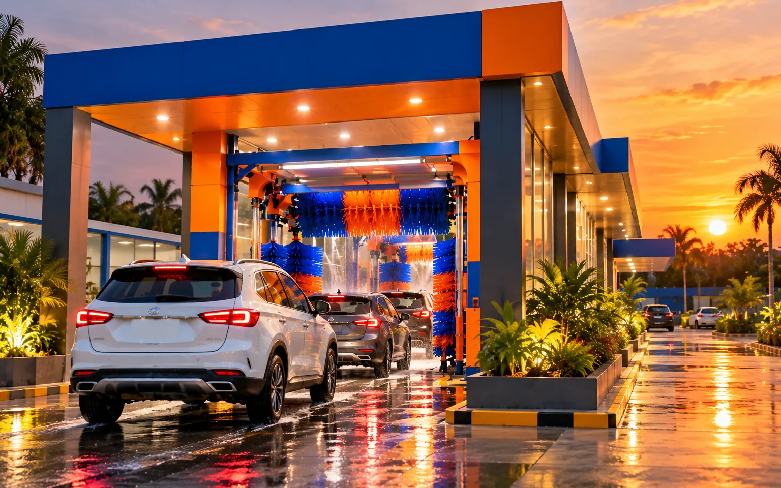 Gallery of car wash installation projects